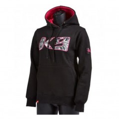 Felpa K9 Wolf invernale Camouflage per donna. Logo Rosa