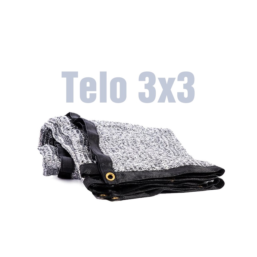 Telo auto 3x3 m. riflettente