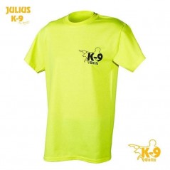 T-shirt manica corta UNISEX JULIUS K9 Verde Fluo