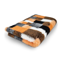 Vet Bed patchwork arancione
