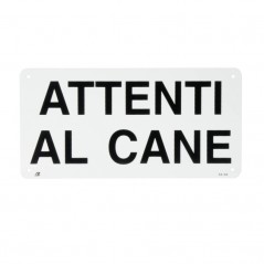 Cartello "Attenti al Cane"