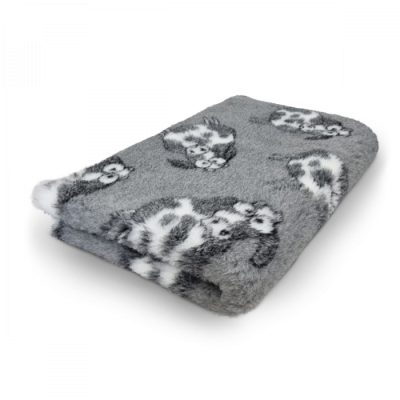 Vet Bed Grigio "Farm Animals" con mucche