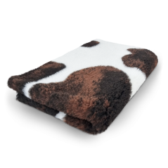 Vet Bed fantasia Highland muccato bianco e marrone