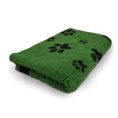 Vet Bed verde con zampine nere