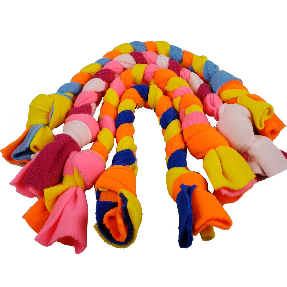 Treccia pile colori assortiti 50 cm