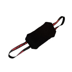 BIG,  Cuscino Tug morbido in tela francese con due maniglie 25 x 15 cm