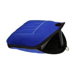 Nuovo cuneo in tela francese con impugnatura centrale in legno rivestito in plastica