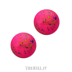 Set due palline, gomma, galleggiante