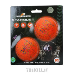 Set due palline, gomma, galleggiante