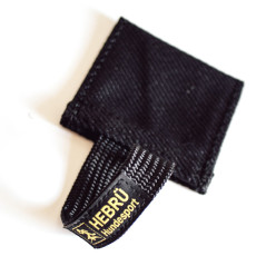 Tug in tela francese 10x8 cm con velcro e maniglia