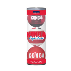 KONG Signature Balls 3-Pack L