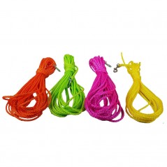 Longhina in Nylon 6 mm x 15 metri con moschettone BGB