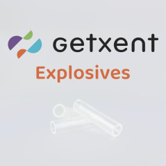 Getxent EXPLOSIVES - tubi imprintati per detection dog training
