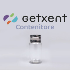 Contenitore Getxent in vetro per tubi imprintati