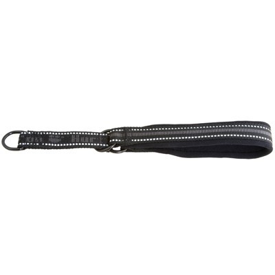 Collare nylon Outdoor scorrimento hurtta nero  per cani