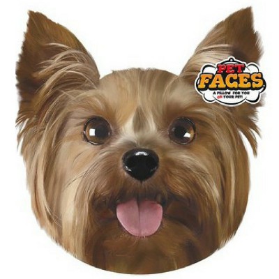 Pet Faces muso Yorkshire Terrier Cuscino  gadget cani