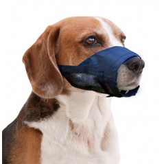 Museruola nylon regolabile per cani