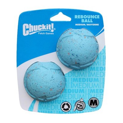 Palline gomma rimbalzanti Chuckit. misura media per cani