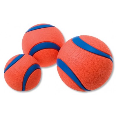 Palline gomma rimbalzanti. 2 pezzi Chuckit Ultra Ball per cani