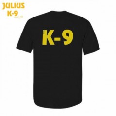 T-shirt manica corta UNISEX JULIUS K9 Nera addestramento cani