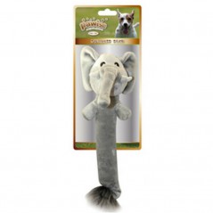 Peluche con squeaker Elefante per cani