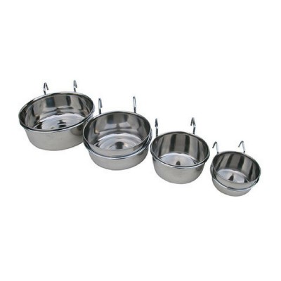 Ciotola acciaio INOX per kennel e box per cani