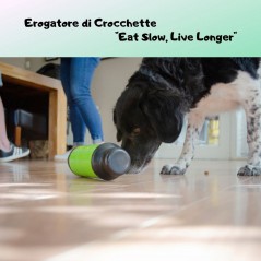 Dispenser crocchette Eat slow Live Longer per cani