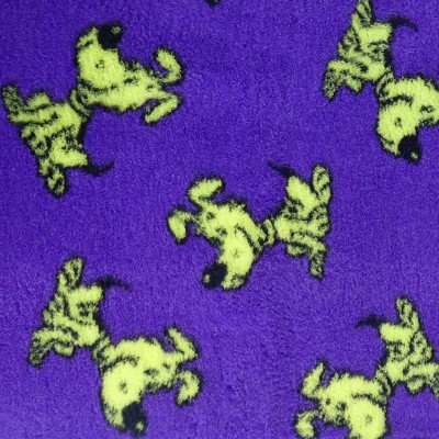 Vet Bed tappeto antiscivolo Cagnolini Viola e Verde per cani