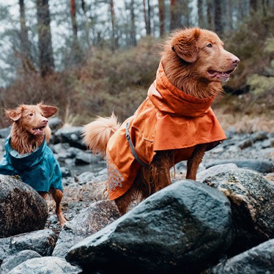 Giacca MONSOON COAT Arancio Bruciato per cani