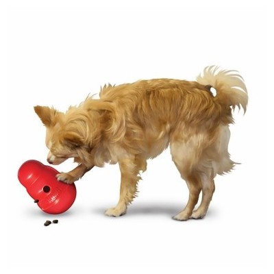 Gioco KONG WOBBLER riempibile con snack per cani