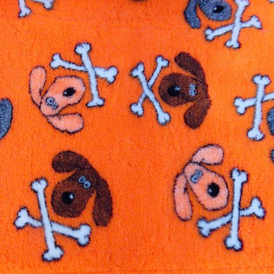 Vet Bed tappeto antiscivolo Teschietti Arancio per cani