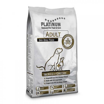 Alimento completo Platinum Adult Maiale e Verdure per cani