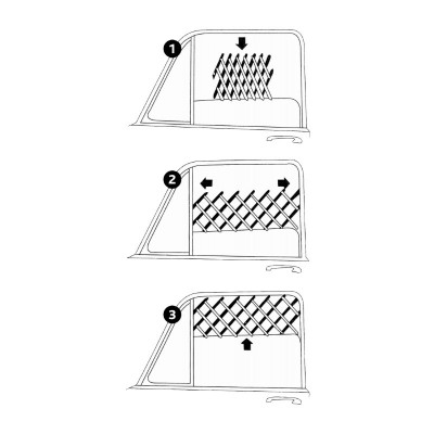 Griglia di aerazione per automobile Trixie per cani