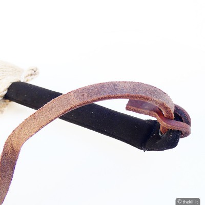 Frustino con manicotto in juta per cani