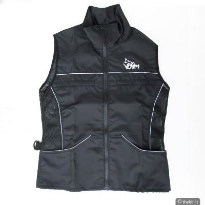 Gilet Estivo Dog4me Safety Nero addestramento cani