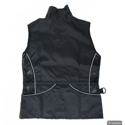 Gilet Estivo Dog4me Safety Nero addestramento cani