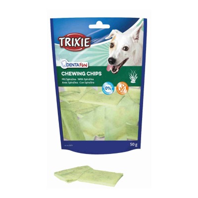 Denta Fun Spirulina Chewing Chips Trixie per cani