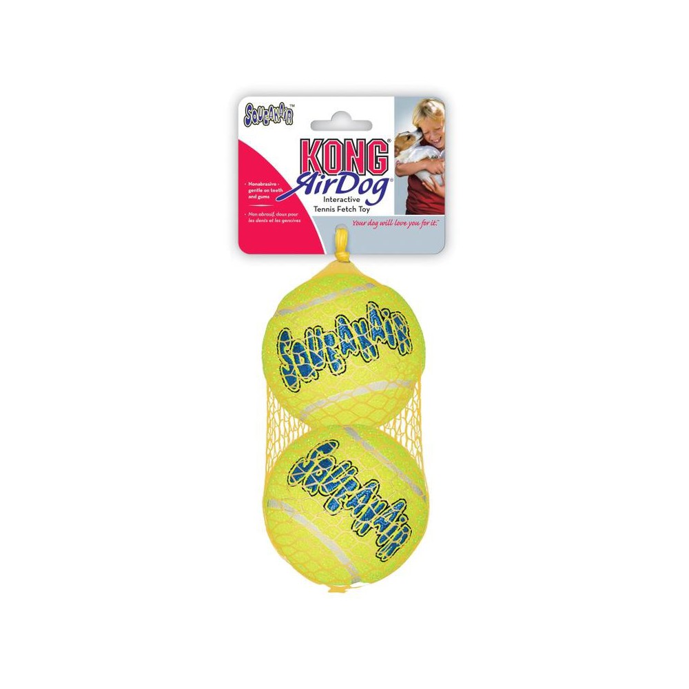 Kong Air Squeaker 5 cm 2 pezzi per cani