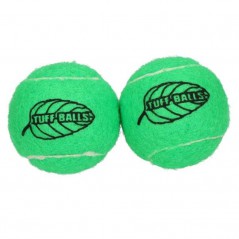 Pallina tennis aromatizzate alla menta - 2 pezzi per cani