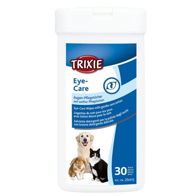 Salviette detergenti per la pulizia degli occhi Trixie per cani