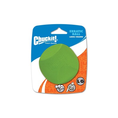 Pallina gomma 70 mm Chuckit Erratic per cani