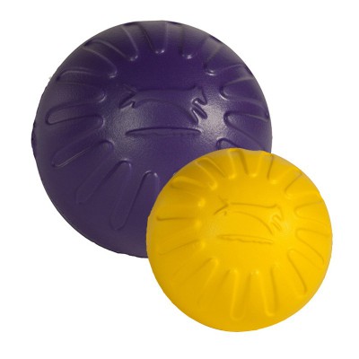 Fantastic Foam Ball viola o gialla per cani