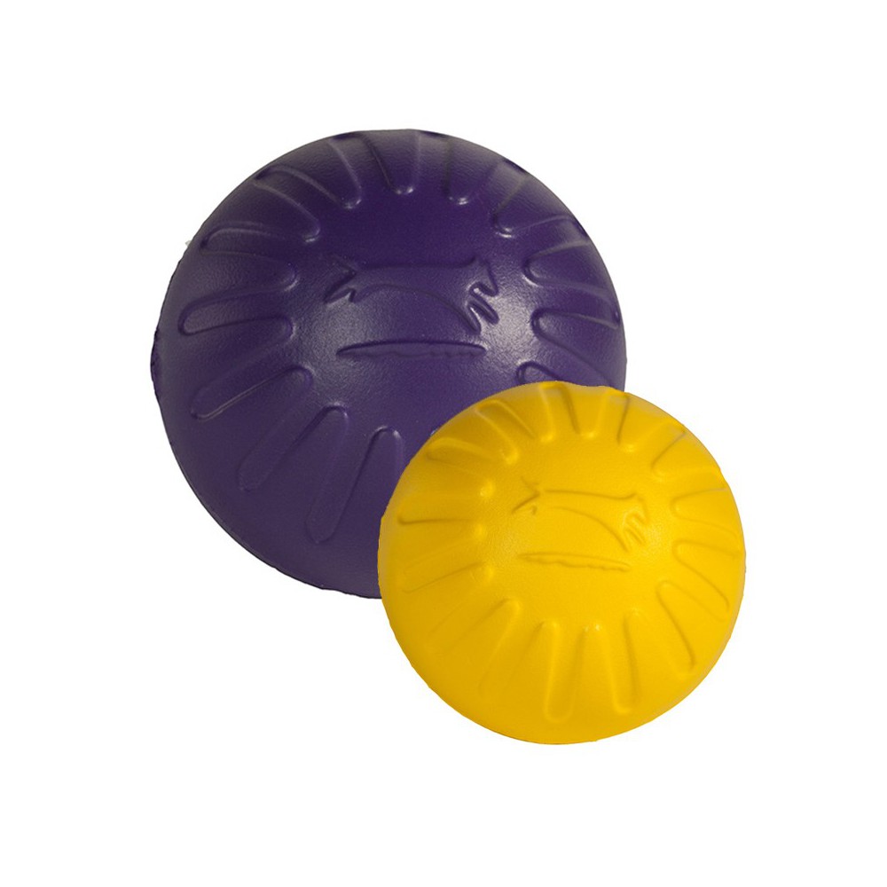 Fantastic Foam Ball viola o gialla per cani