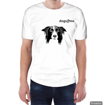 T-shirt unisex Dog4me Border Collie addestramento cani