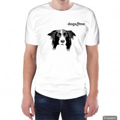 T-shirt unisex Dog4me Border Collie addestramento cani