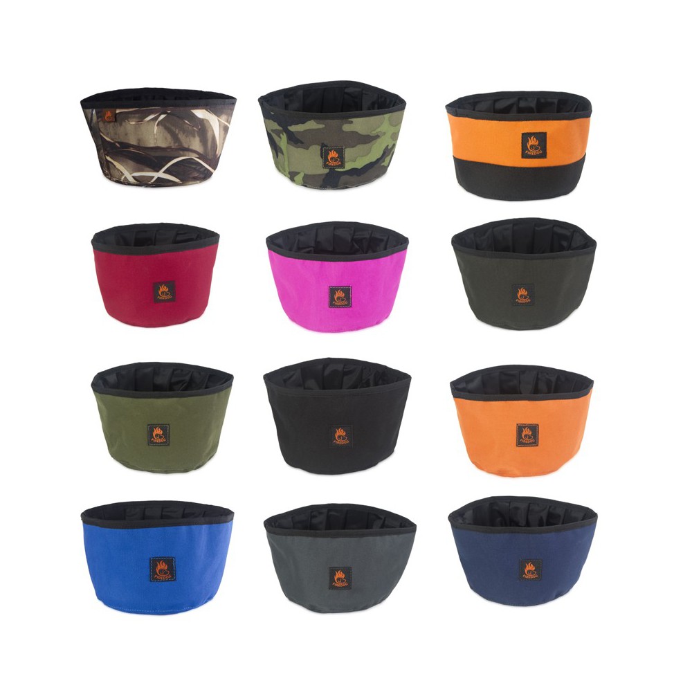 Ciotola da viaggio Firedog da 2 litri per cani