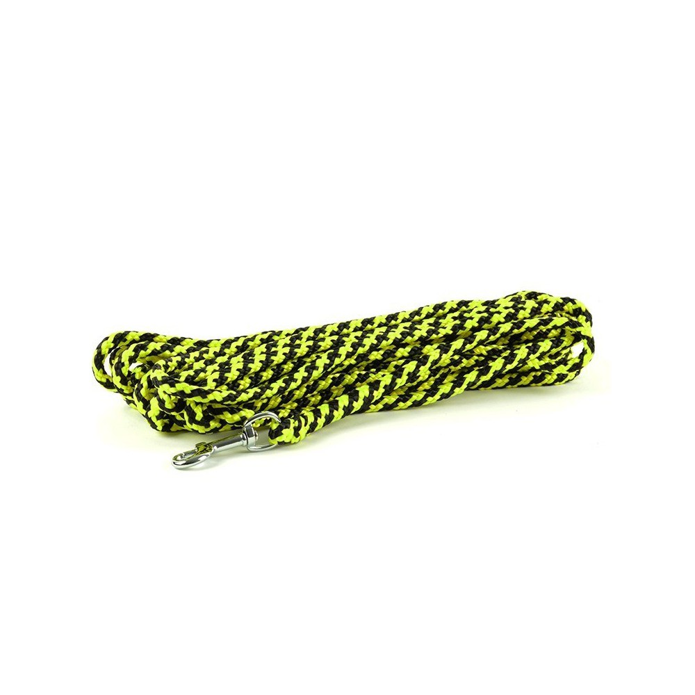 Longhina in corda intrecciata da 10 metri per 6 mm per cani