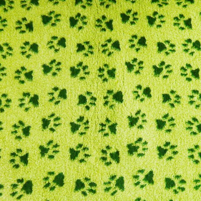 Vet Bed tappeto antiscivolo Verde Lime con zampe Nere
