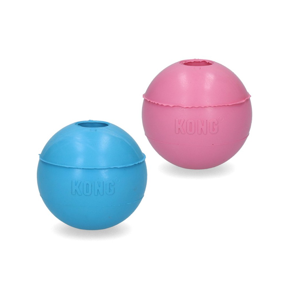 Kong pallina con foro M/L per cuccioli per cani