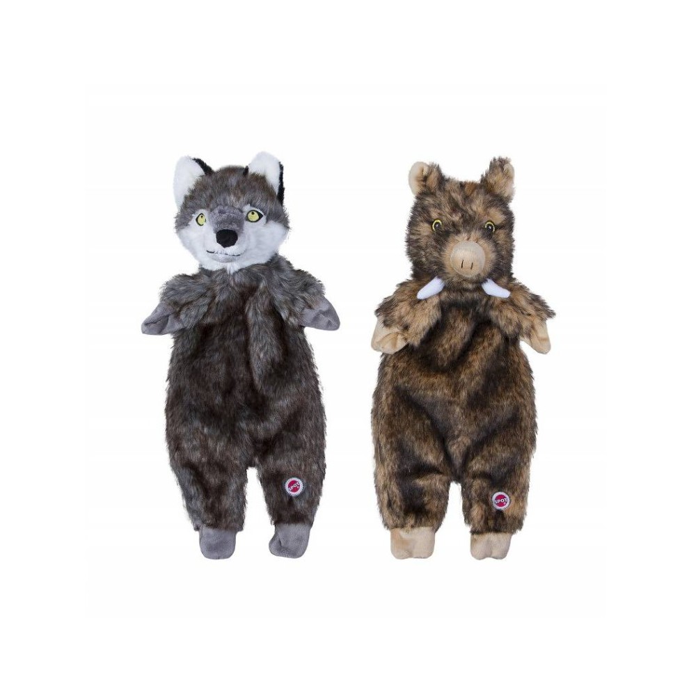 Peluches Wild morbidi con squeak per cani